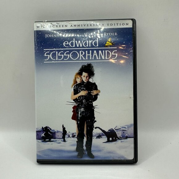Edward Scissorhands Widescreen Anniversary Johnny Depp Winona Ryder DVD PG13 - Picture 2 of 4